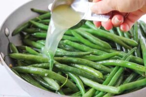 وصفة الفاصوليا الخضراء بالليمون والثوم