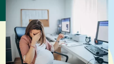 أسباب زغللة العين للحامل