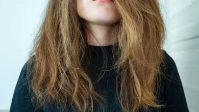 علاج الشعر الناشف والهايش