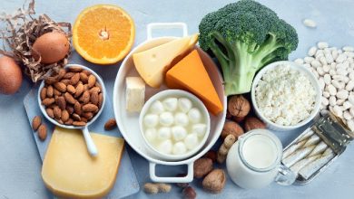 أطعمة غنية بالكالسيوم