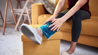 علاج تورم القدمين